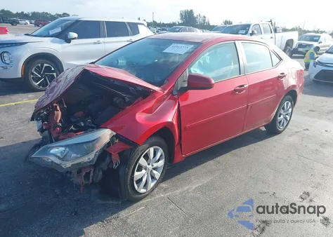 2014 Toyota Corolla Le from USA, damaged, VIN 2T1BURHE4EC201155